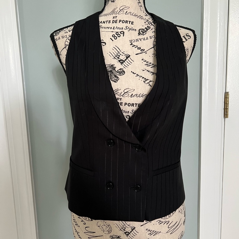SOLD Massimo Dutti blazer vest